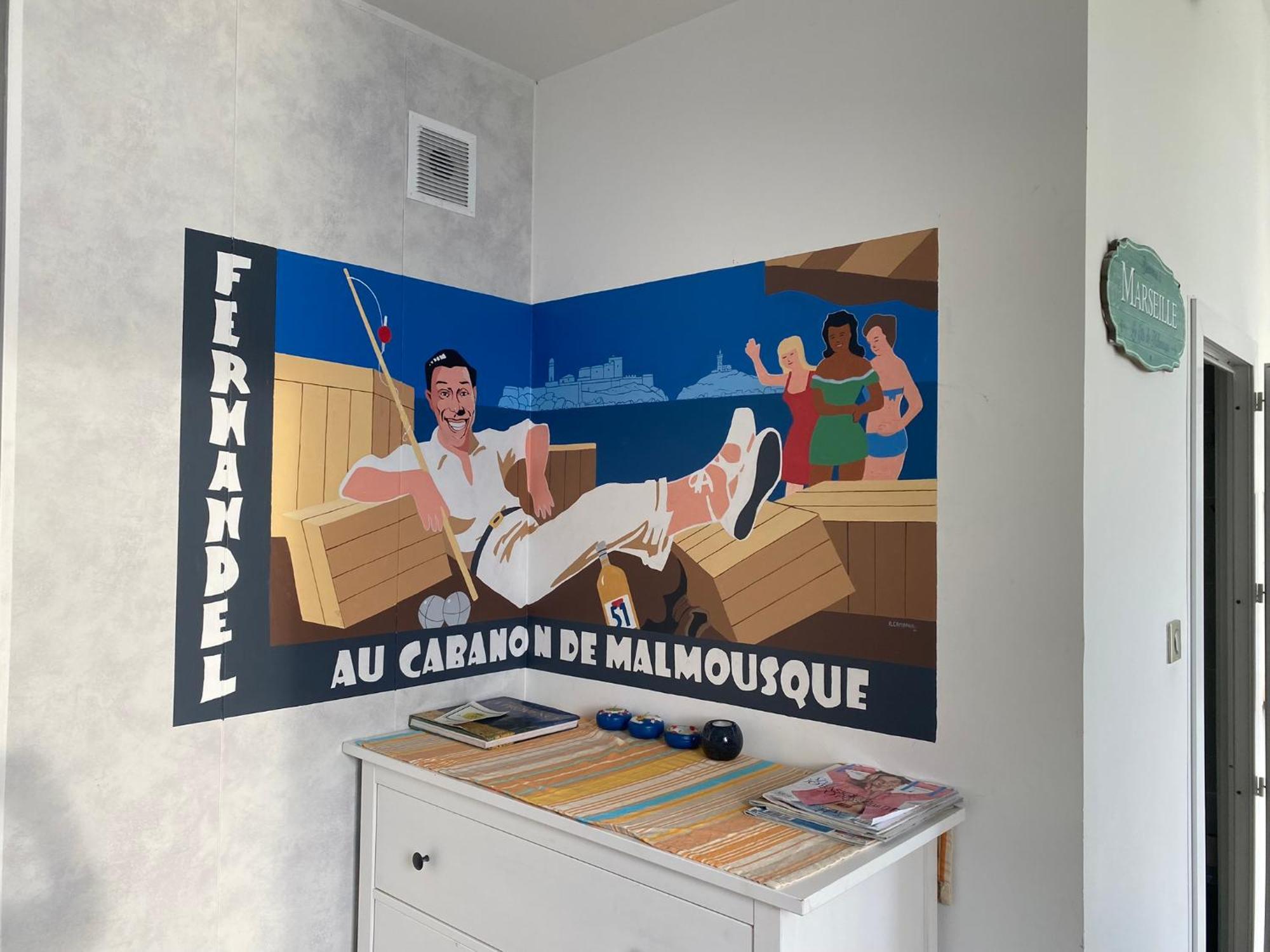 马赛Cabanon De Malmousque别墅 外观 照片